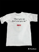 Load image into Gallery viewer, Vintage 1993 ESPN The Jimmy V Team &quot;Don&#39;t give up&quot; T-shirt
